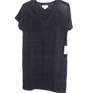 Velvet by Graham & Spencer V-neck Embroidered Dress‎ Size XS